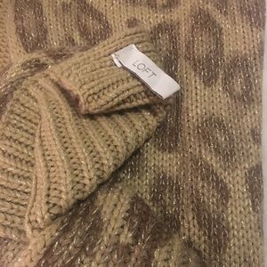 Loft Cheetah print scarf